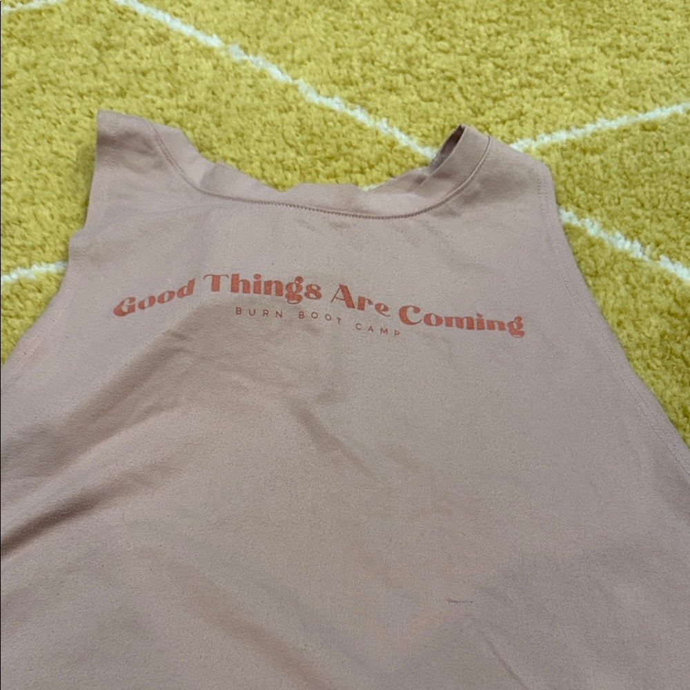 Burn Boot Camp Women's Tan Tank Top